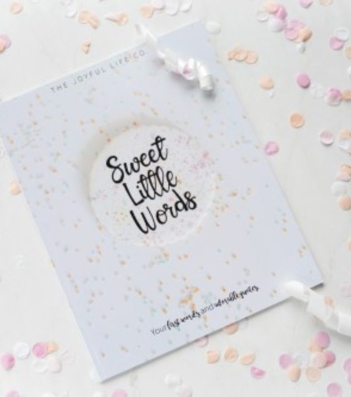 Sweet Little Words Book