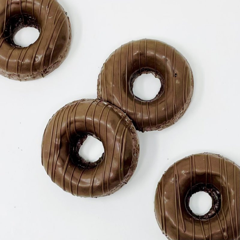 Double Chocolate Doughnuts