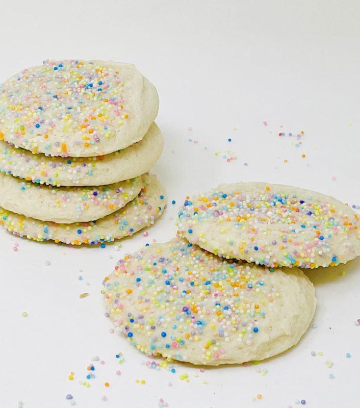 Vegan Confetti Cookies