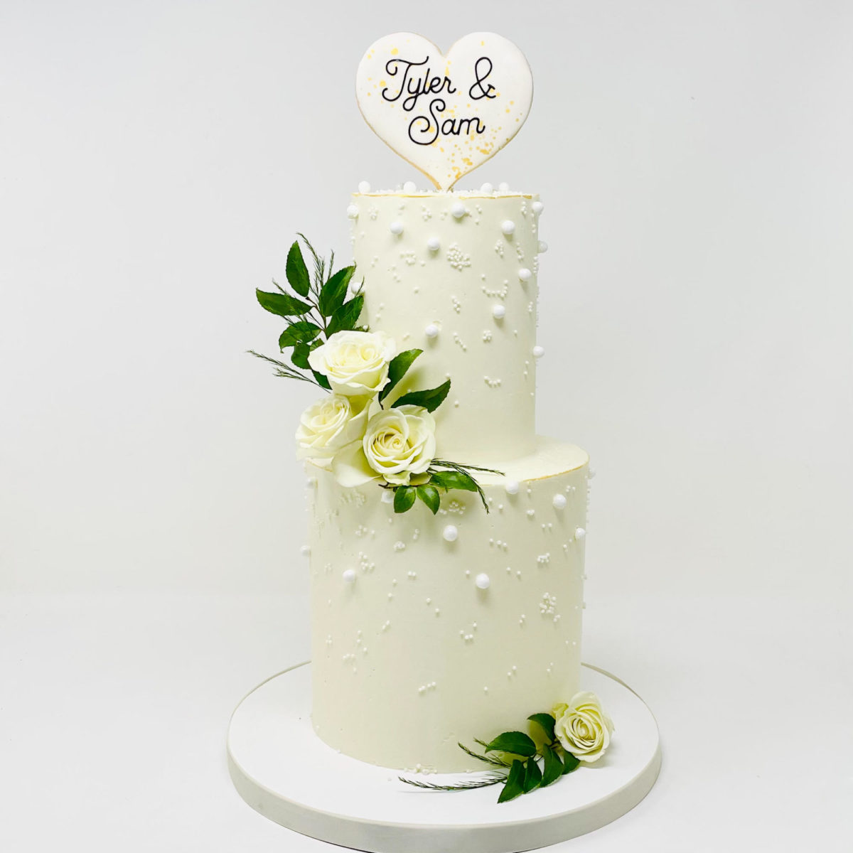Pearl Wedding Cake