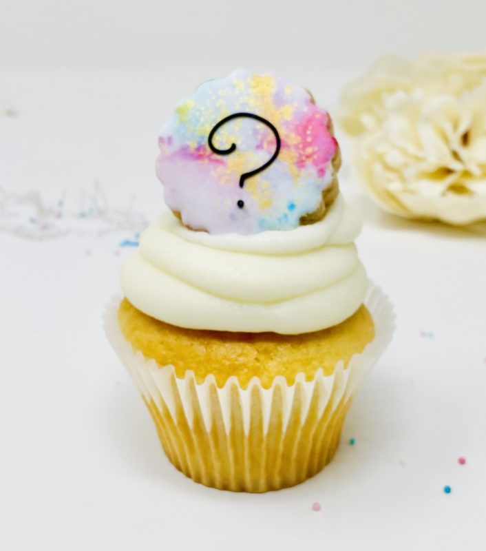 Vegan Gender Reveal Cupcakes