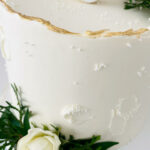 Luxe Santa Floral Cake