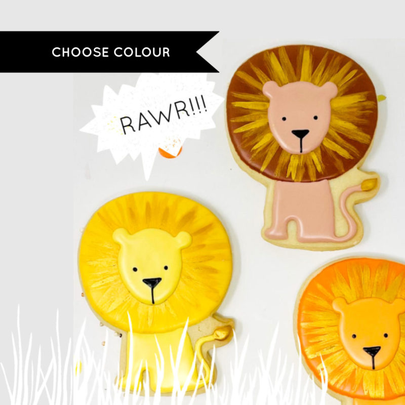 Vegan Lion Cookies