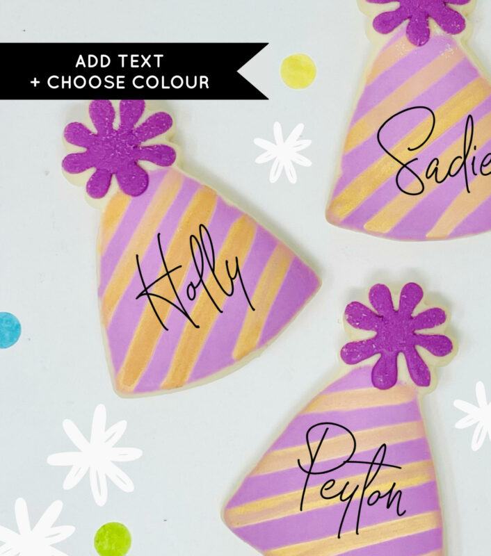 Party Hat Cookies
