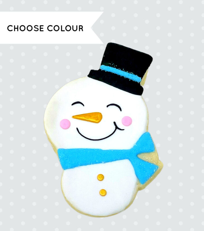 Vegan Snowman Cookies