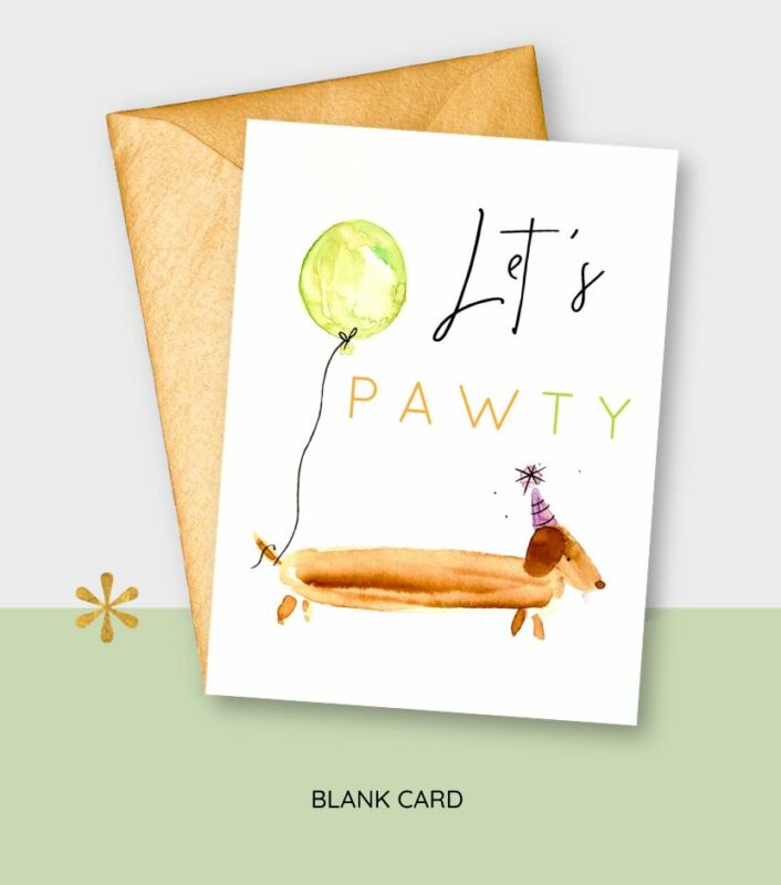 Let's Paw-ty Card