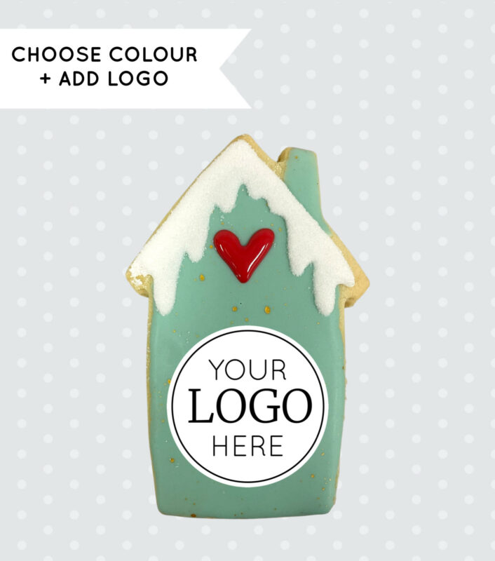 Vegan Logo House Cookie Favours