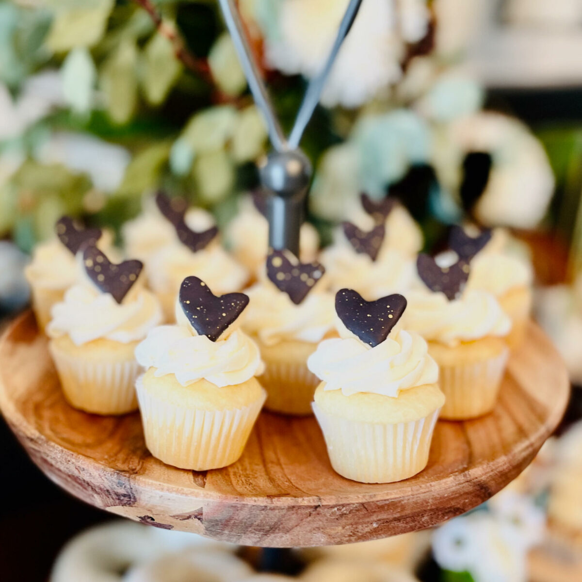 Mini Cupcakes with Hearts