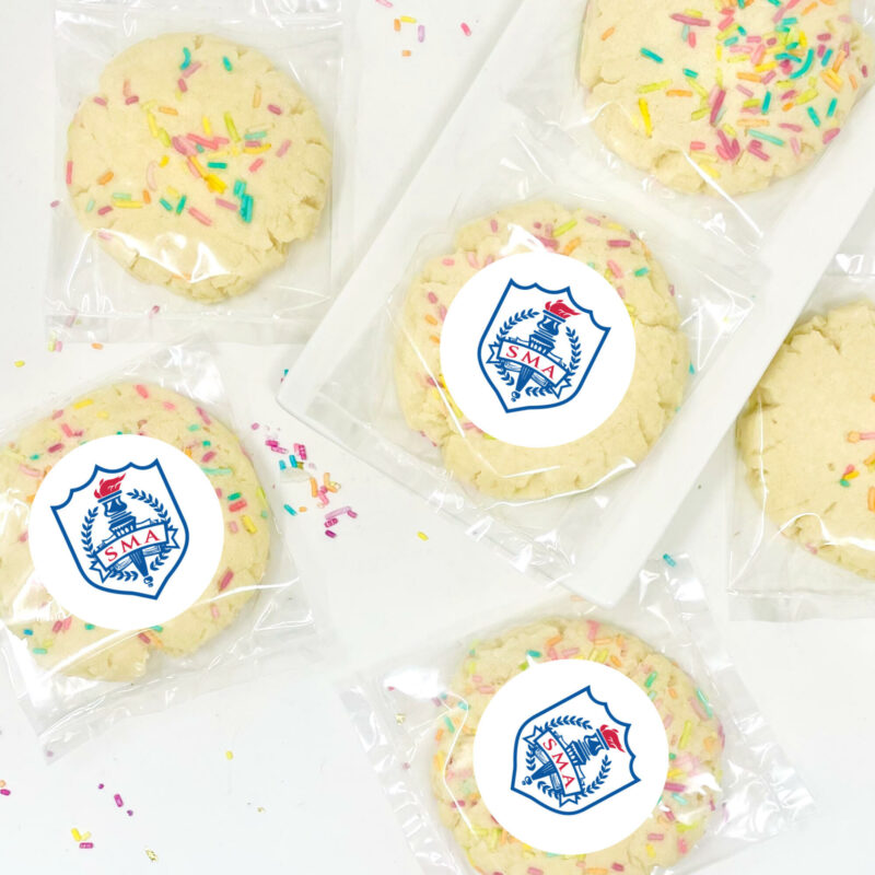 Logo Confetti Cookies