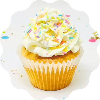 BAKE ME HAPPY
Customize your cupcakes by choosing your cake, icing & sprinkles!