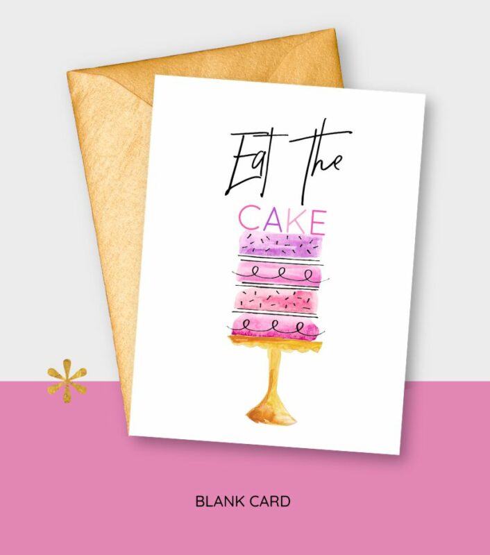 Eat the Cake Card