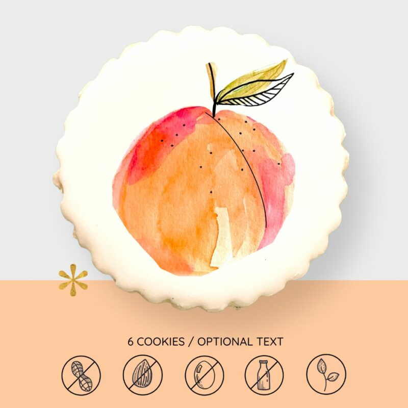 You’re A Peach Cookies