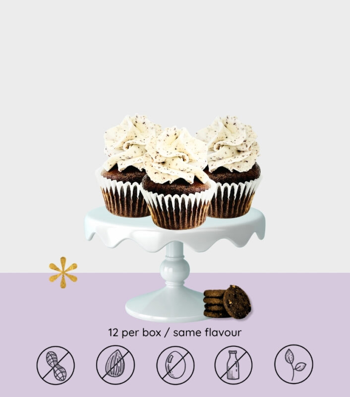 Cookies n' Cream Mini Cupcakes