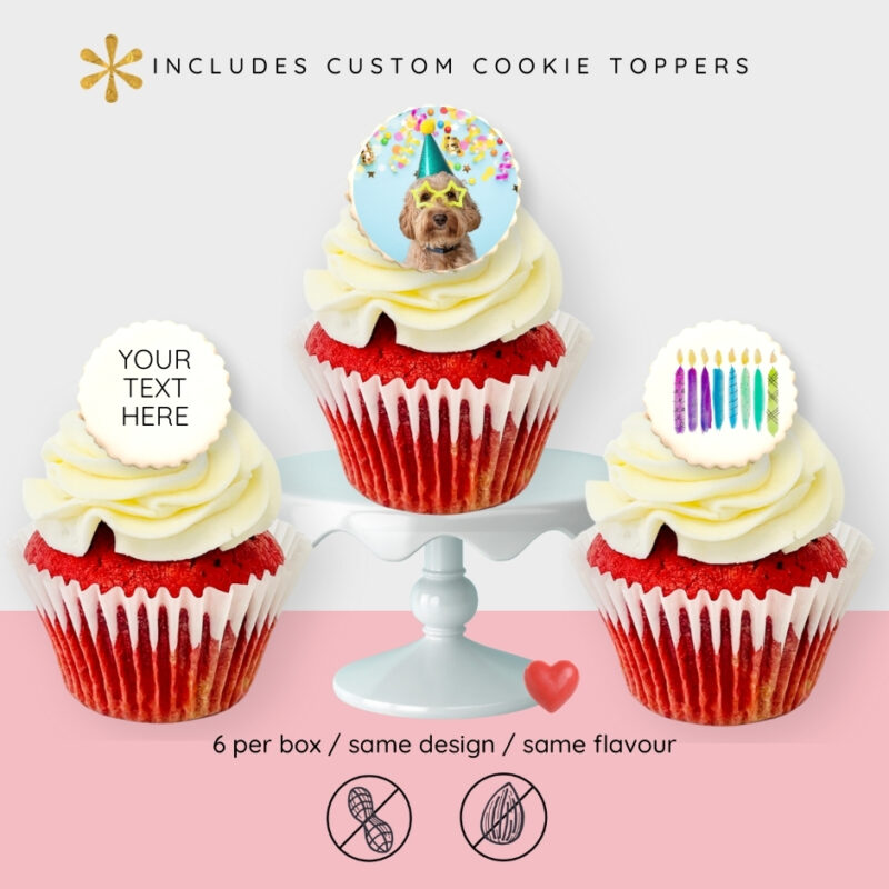 Custom Red Velvet Cupcakes