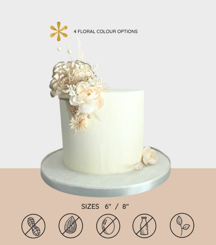 Vegan Classic Wedding Cake