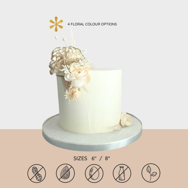 Vegan Classic Wedding Cake