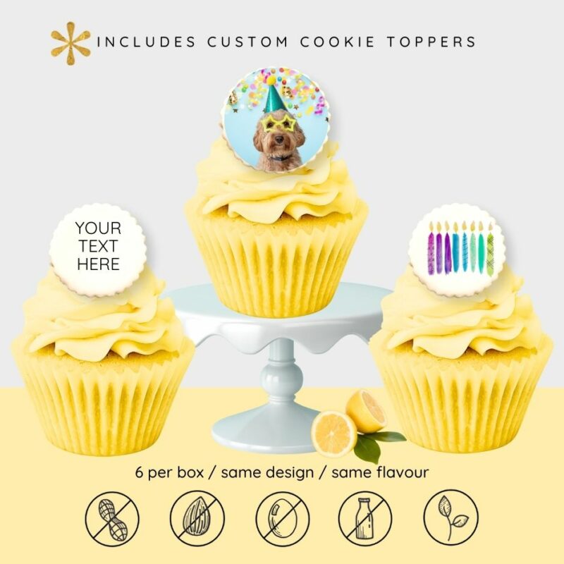 Custom Lemon Cupcakes