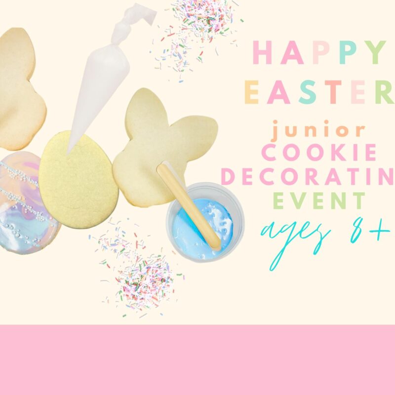 Happy Easter Junior Cookie Decorating Event
