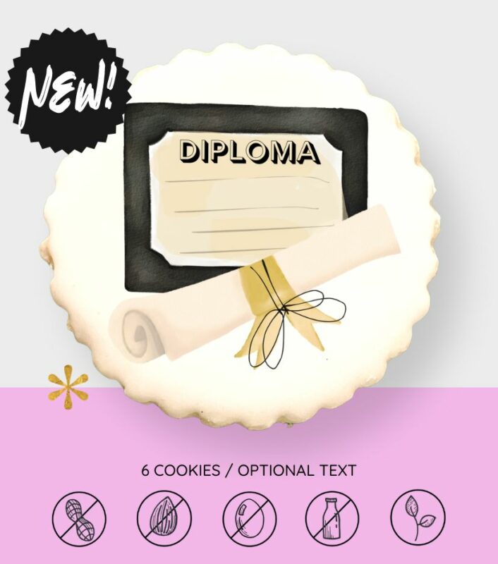 Got My Diploma Cookies