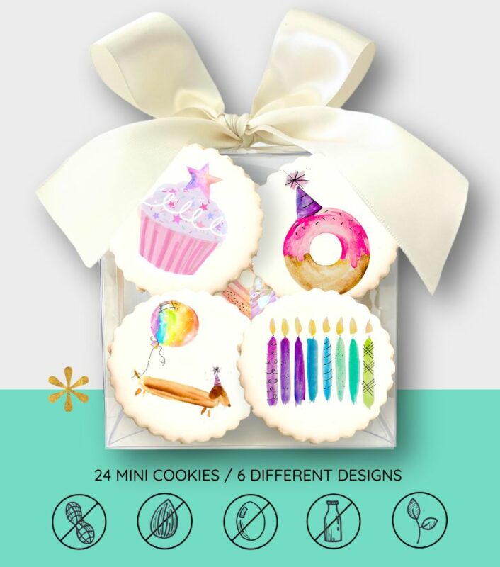 Happy Birthday Mini Cookie Box