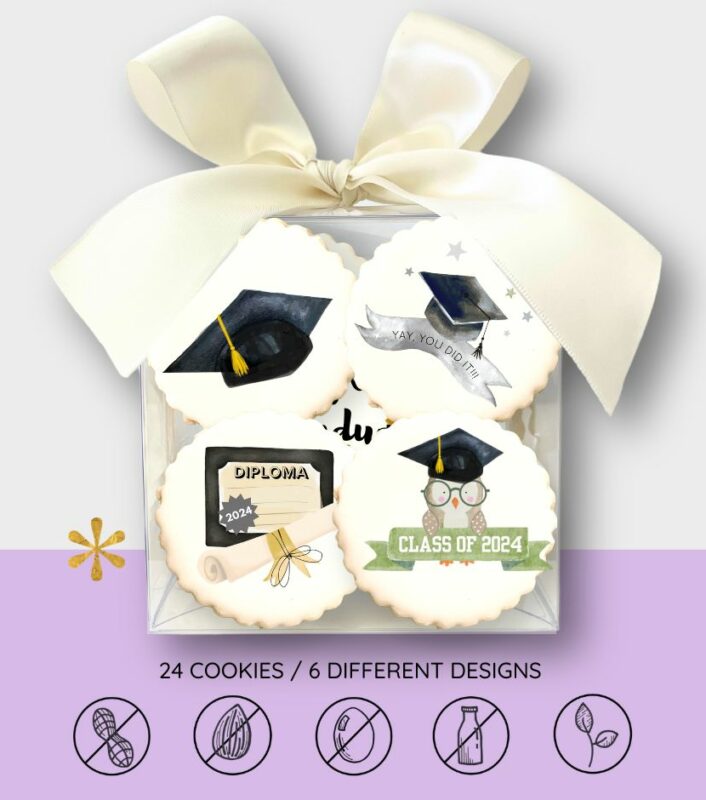Graduation Mini Cookie Box